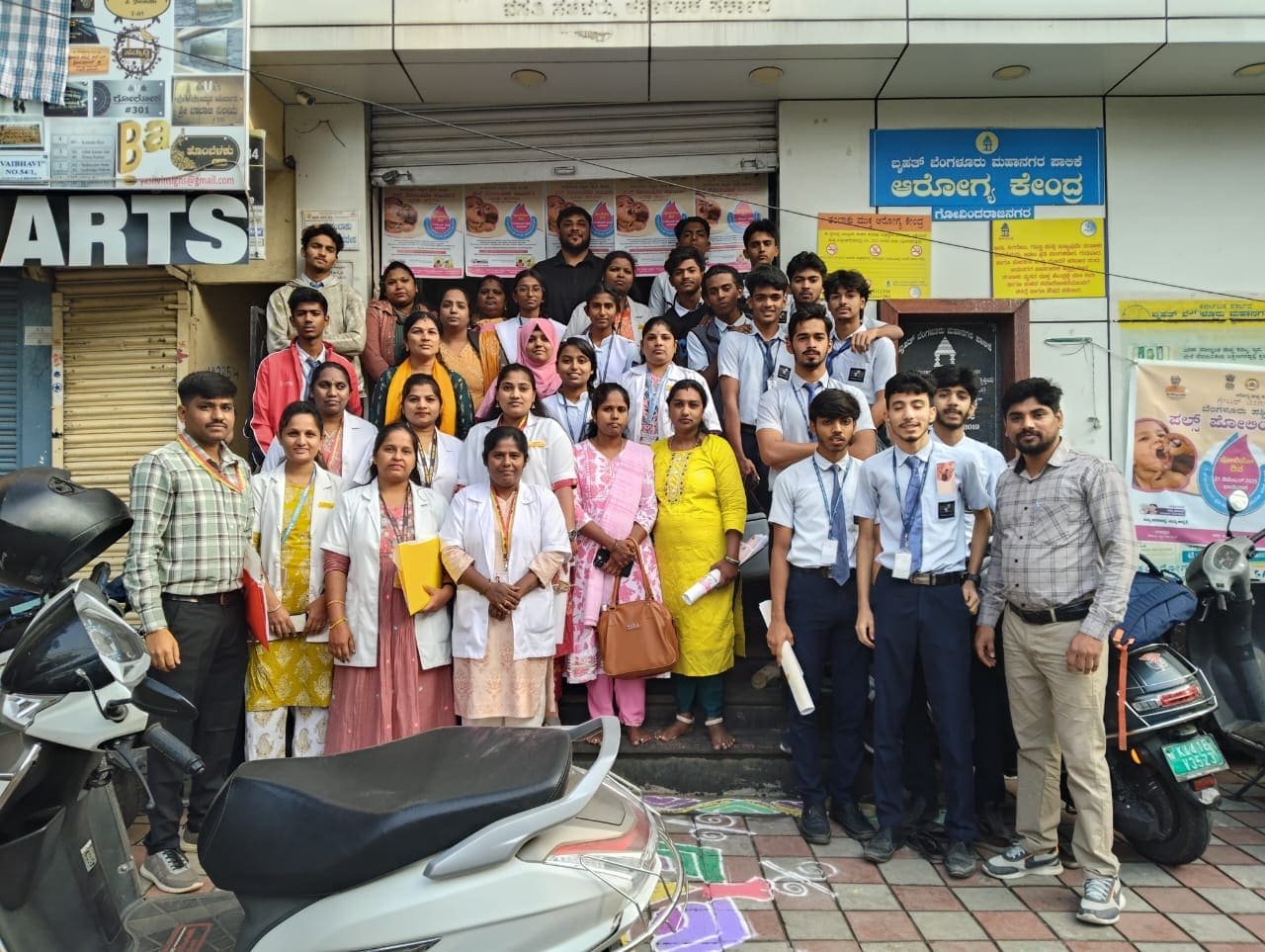 Williams International PUC College Students Support Nationwide Pulse Polio Immunisation Drive